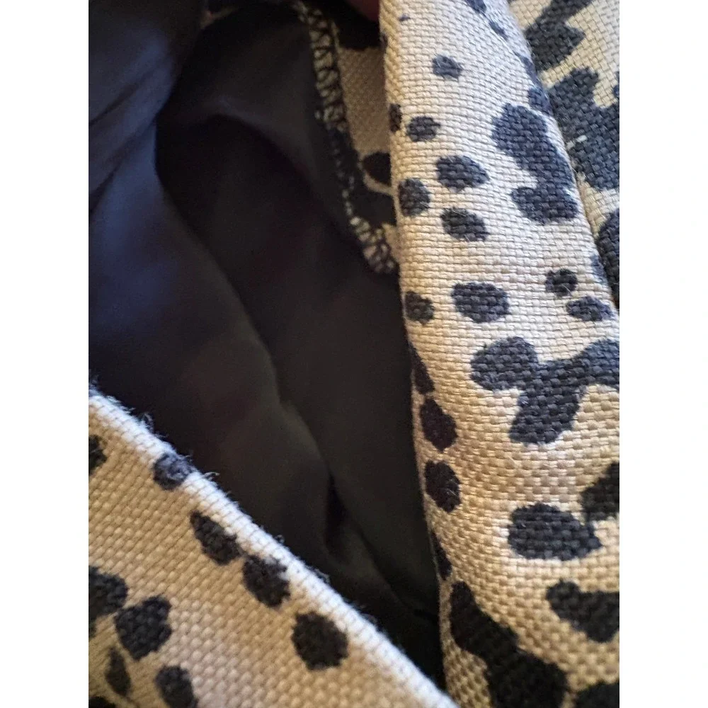J.Crew Women Leopard Print Linen Blend Shorts Size 4‎ Animal Print Lined